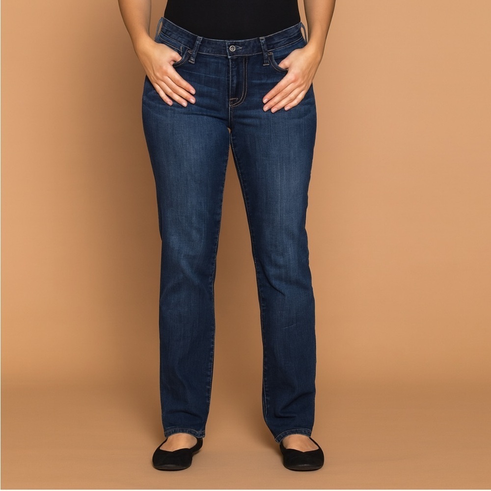 Lucky Brand Sweet’N Straight Dark Wash Jeans Women Size 8/29